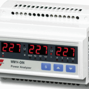 Medidor de energía trifásico WM14-DIN