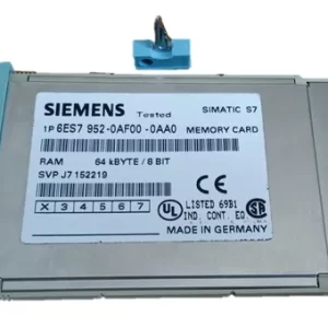 Tarjeta De Memoria RAM 64kb Siemens 6es7952-0af00-0aa0